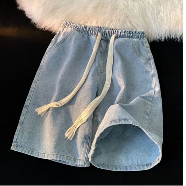 Men's Clothing Denim Shorts Men's Shorts Summer Thin Big Pants Loose Shorts Men's_mkmklike.com