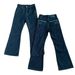 Men's Classic Raw Denim Jeans 13 Oz Narrow Hem Four-Line Embroidery Slim Bootcut for Everyday Wear_mkmklike.com