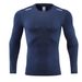 Men's Clothing Long-Sleeved Tights Breathable High-Elastic Quick-Drying Tops Running Fitness Training Clothes Sports Long Sleeves_mkmklike.com