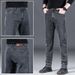 Elastic Jeans Men's Plus Size Loose Straight Leg Casual Pants For Spring And Autumn, Durable And Wear-resistant Work Pants For Labor Protection_mkmklike.com