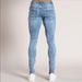 Cross-Border Exclusive New Ripped European And American Hot-Selling Long Pants Men's Skinny Jeans_mkmklike.com