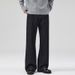 LKTM Men's #Dark Blue Original Cow 2021M Jeans Men's Loose Classic Cleanfit Straight Pants_mkmklike.com