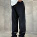 Men's Clothing Vintage American Straight Leg Jeans Relaxed Fit Distressed White Denim Pants With Elastic Waist, Casual Wear For All Seasons_mkmklike.com