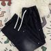 Men's Mid-Waist Straight Leg Jeans Loose Casual Drawstring Pants Japanese Trendy Washed Retro Blue Non-Stretch Long_mkmklike.com