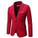 2024 New Men's Corduroy Small Casual Business Professional Single Suit Coat Men_mkmklike.com