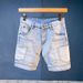 Men's Lightweight Denim Shorts – Relaxed Fit Cargo Style 5-Inch Inseam Summer Shorts With Multi-Pockets – Light Blue (28-36)_mkmklike.com