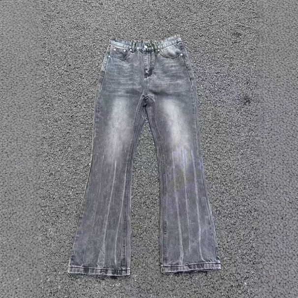 Men's Clothing Original Proofing Parisian Style Flared 22FW Washed Damaged Distressed Flared Jeans Trousers 91yxng_mkmklike.com