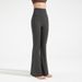 ✅Loose Flared High Waist Hip Lift Tummy Control Fitness Running Matte Pilates Women's Yoga Pants_mkmklike.com