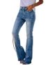 Cross border Independent Website New Style WISH Versatile Slim Mid waist Washed Slim Slim Fit Slim Denim Pants Female Trendy2025_mkmklike.com