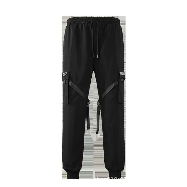 Ouma Cargo New Summer Thin Loose Men's Sports Casual Multi-Pocket Pants Trendy Versatile_mkmklike.com
