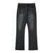 Men's Clothing Men's | Black Flared 517 Jeans, Washed, Vintage, Clean Fit_mkmklike.com