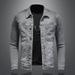 Men's Classic Denim Men's Youth Street Cool Jacket, Trendy Lapel, Spring And Autumn New Style_mkmklike.com