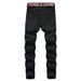 Men's White Jeans Fashion Hip Hop Ripped Thin Men's Denim Pants Slim Fit Stretch Distressed Zip Men's Jean Pants High Quality_mkmklike.com