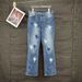 Men's Retro High-Waisted Wide-Leg Trousers Vibe Style Washed Ripped Jeans Street Fashion Brand Design Spring Autumn Winter_mkmklike.com