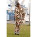 Women's Clothing new long-sleeved leisure vacation two-piece suit INS loose printed pocket solid suit_mkmklike.com