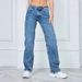Women’s Wide Leg Jeans – Spring Trendy Flared Denim Pants (Sizes 25-32, Cotton Blend, Classic Blue, Office & Casual Styling)_mkmklike.com