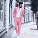Men's Suit Business Casual suit Men's two-piece groomsman suit Wedding banquet_mkmklike.com