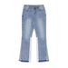 Vintage Washed Denim Jeans – Men’s High Street Wide-Leg Bootcut Jeans With Fringe Detail (S-XL)_mkmklike.com