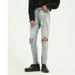 MTLCLOTHES Men's Clothing|High Street Style Light Blue Big Ripped Skinny Jeans_mkmklike.com
