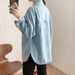 K New Women's Clothing Urban Casual Denim Shirt Jacket_mkmklike.com
