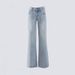 Wholesale American Retro Low-waist Loose Wide-leg Pants For Women, Versatile Spring-summer Straight Jeans, Extra-long_mkmklike.com