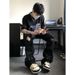 American Style High Ripped Jeans For Men, Summer Rivets, Niche Design Sense, Rugged And Handsome, Explosive Street_mkmklike.com