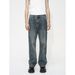 Men's Clothing | 2023S Four Seasons New Loose Retro Mid High Waist Flared Slim Fit Denim Pants_mkmklike.com