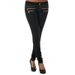 Women's Mid-Rise Skinny Jeans | Slimming Stretch Denim | Stylish Zipper Detail For A Flattering Fit_mkmklike.com