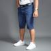 Summer Thin Stretch Jeans Men's 7-point Loose Casual Straight Jeans Men's Versatile Large-size Cropped Pants_mkmklike.com