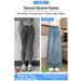 Women's Lyocell Tencel Jeans Summer Thin Loose Fit plus Size Straight Leg Wide Leg Pants for Curvy And Petite Figures_mkmklike.com