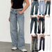 Women's Clothing High Quality Women's Denim New Women's Straight Jeans_mkmklike.com