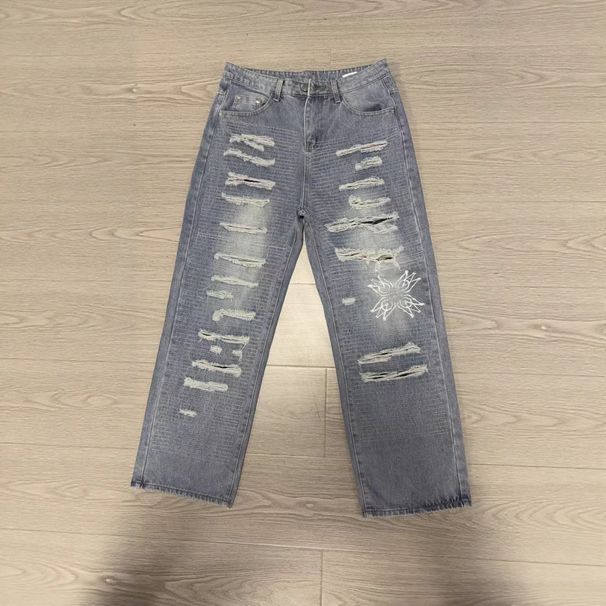 Men's Slim Straight Dark Denim Jeans – Classic Blue Wash (XL-3XL, Mid-Rise, Stretch Comfort)_mkmklike.com