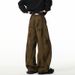 BOY Patchwork Dirty Dye Scimitar Jeans Unisex Straight Loose Wide Leg Design Sense Casual Cool Versatile Cargo Pants_mkmklike.com