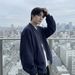 Vintage Japanese-style Waffle Knit Heavy Baseball Men Women, Trendy Brand Spring And Autumn, Casual Versatile Jacket For_mkmklike.com