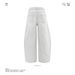 Vintage Baggy Jeans For Men & Women - Distressed White Relaxed Fit High Waist Straight Leg Cleanfit Pants With Western Style Embroidery_mkmklike.com