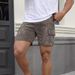 Men's Camouflage Cargo Shorts - Stylish Streetwear Denim Shorts For Summer, Comfortable Cotton Workwear Shorts With Zip Fly, S-M-XXL_mkmklike.com