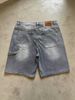 Men's European Streetwear "US" Patchwork Denim Shorts - Hip Hop AAA Distressed Jeans Shorts For Spring & Summer_mkmklike.com