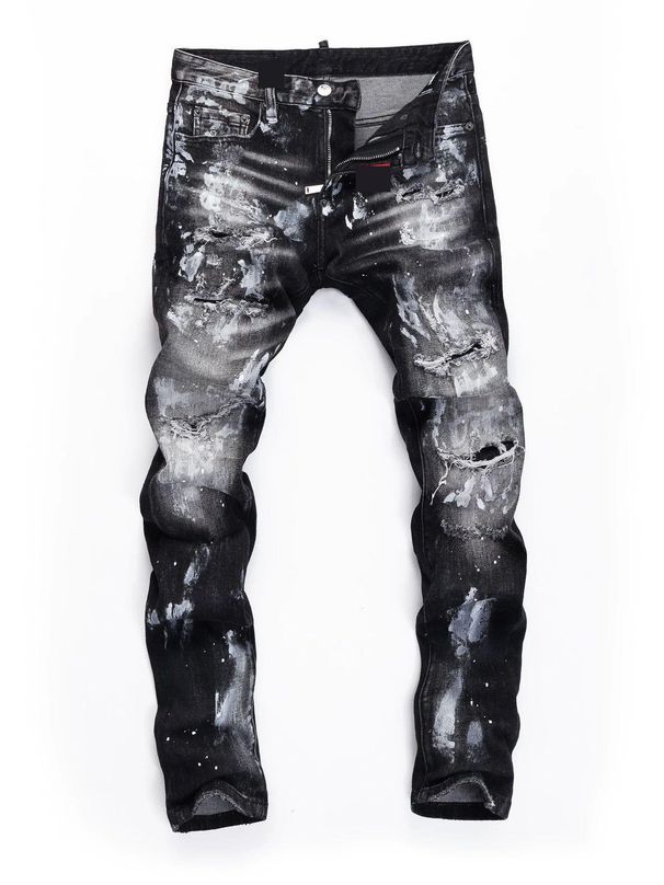 Men's Clothing Autumn And Winter New Arrival Heavy Scratches Slim Fit Jeans Men_mkmklike.com