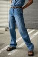 Women's Clothing Loose Wide Leg Patchwork Straight Leg Jeans Women's Trousers_mkmklike.com