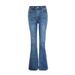 Women’s Clothing high street retro hot girl flared jeans for women high waist slim fit trendy all match bell bottom pants_mkmklike.com