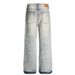 Vintage Washed Distressed Ripped Jeans For Men & Women | Loose Fit Straight Leg Denim Pants With Frayed Hem | Streetwear Fashion_mkmklike.com