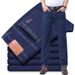 Men's Premium Stretch Denim Jeans - Relaxed Straight Leg Washed For Comfort & Style_mkmklike.com