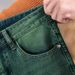 Men's Slim Fit Jeans Emerald Green Washed Casual Versatile Trousers Spring Fashion Elastic_mkmklike.com