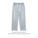 American High Street Washed Straight Leg Jeans For Boys, Versatile Korean Version, Loose And Trendy Brand, Solid Color,_mkmklike.com