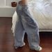Women's High Waist Wide Leg Jeans - Relaxed Fit Straight Denim Pants With Pockets, Cotton Blend Casual Streetwear For Ladies_mkmklike.com