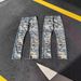 Vintage Washed Digital Print Relaxed Straight-Leg Jeans Men's Distressed Detailing Faded Denim Pants_mkmklike.com