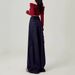 Women's Clothing Vintage Wide Leg Jeans For Women - High Waist Relaxed Fit Stretchy Denim Pants With Flared Hem_mkmklike.com