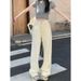 ng2510292 Ng2510292 Design Sense Style Pattern White High Waist Diamond Grid Jeans For Women New Jacquard Slimming Wide Leg_mkmklike.com