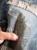 Men's Retro Patch Embroidered Distressed Jeans High End European American Style Slim Fit Stretch Casual Trousers For Autumn Winter Trendy Look_mkmklike.com