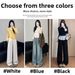 Women's High-Waisted Tencel Denim Jeans Flowy Relaxed Loose Straight Leg Slimming Wide Leg Pants For Petite Figures Summer New Style_mkmklike.com